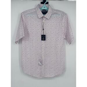 Pronto Uomo Mens NWT short sleeve Buttondown!